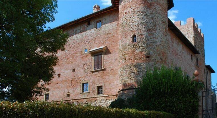 Hotel Castello Di Tavolese Certaldo Exterior foto