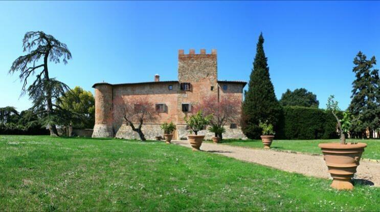 Hotel Castello Di Tavolese Certaldo Exterior foto